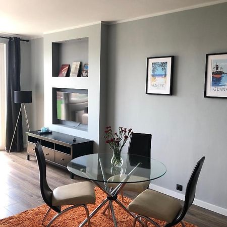 Apartament Brzezno Danzica Esterno foto