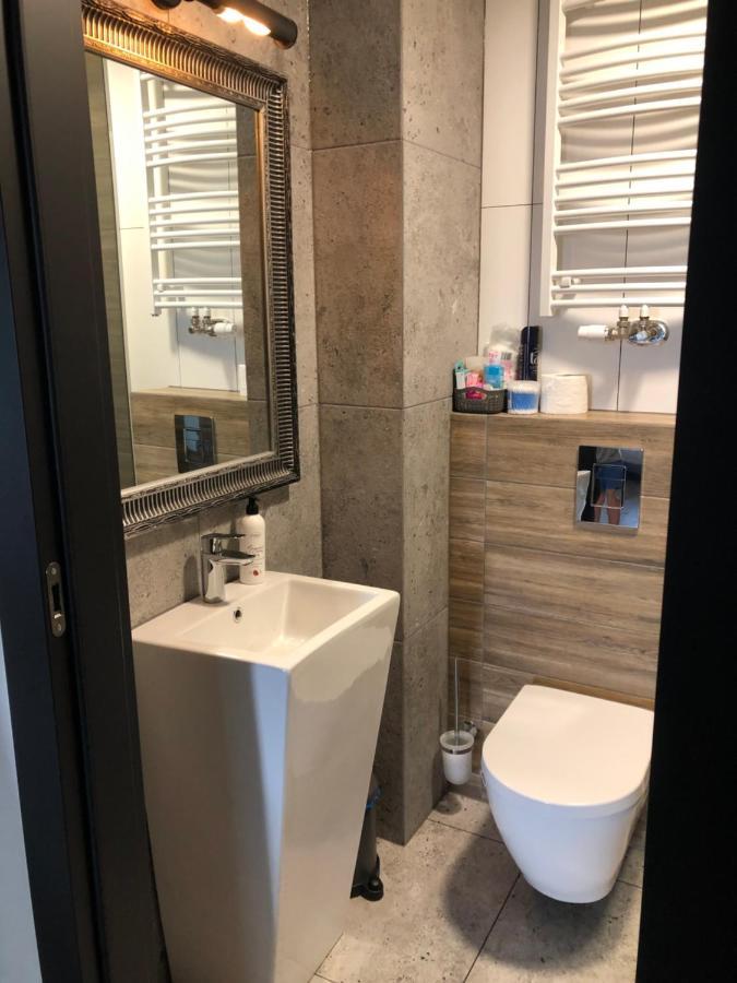 Apartament Brzezno Danzica Esterno foto