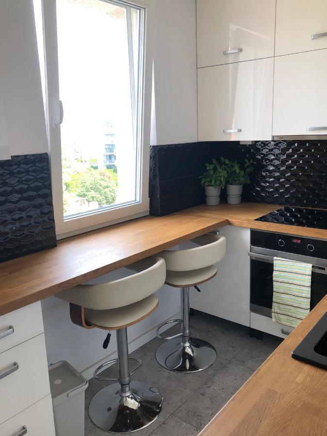 Apartament Brzezno Danzica Esterno foto