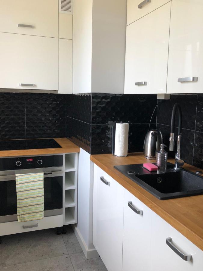 Apartament Brzezno Danzica Esterno foto